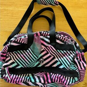 Lululemon Ivivva Duffle Bag Gym Yoga Pilates Dance Workout Travel Bag
